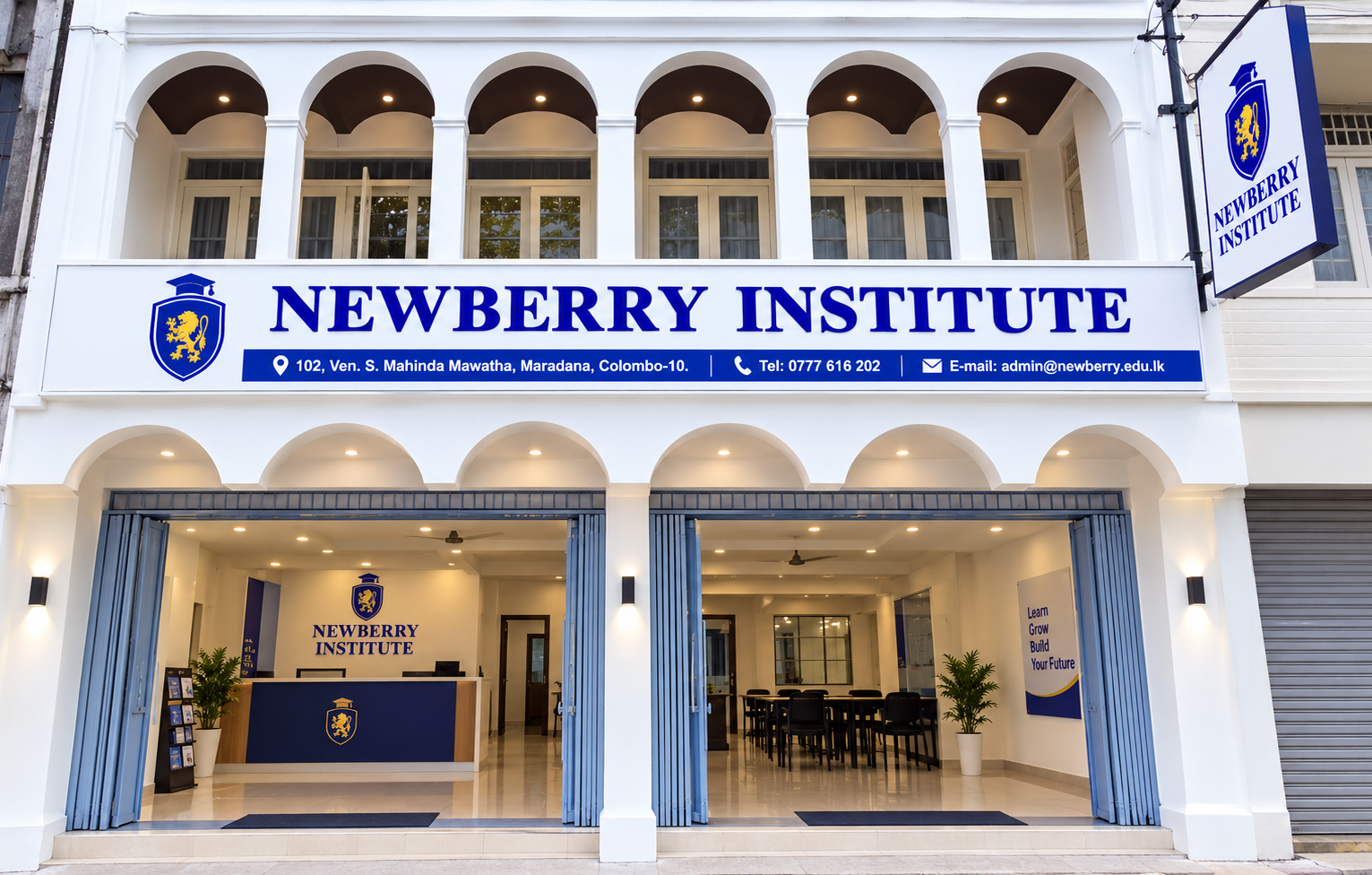 The Newberry Institute campus in Maradana, Colombo